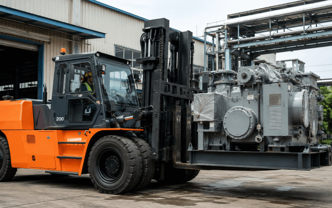 Kapan Pemindahan Mesin Membutuhkan Forklift 20 Ton?