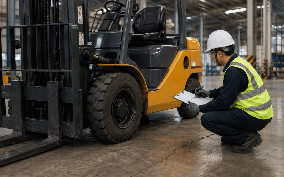 Cara Menilai Kekuatan Lantai untuk Forklift Heavy Duty